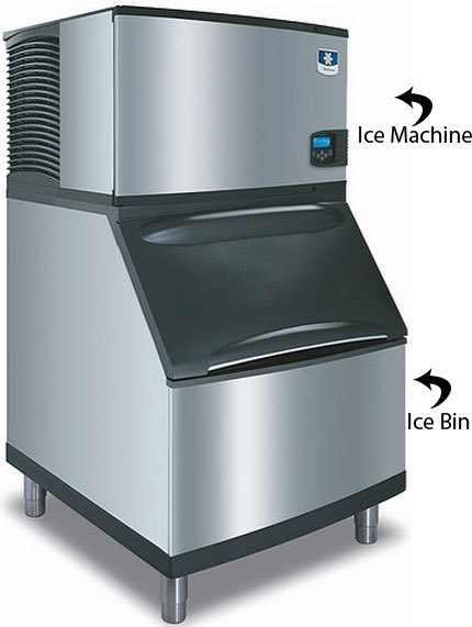 Manitowoc Iy 0304a Half Dice Ice Machine Air Cooled 